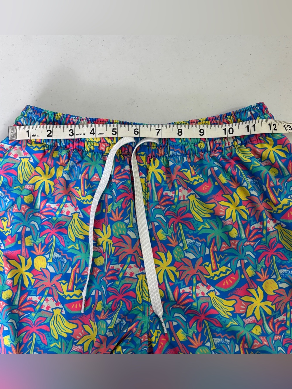 Chubbies Tropical Print Swim Trunks - Picture 5 of 6